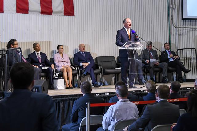 NASA image: Louisiana Governor John Bel Edwards Visits NASA’s Rocket Factory